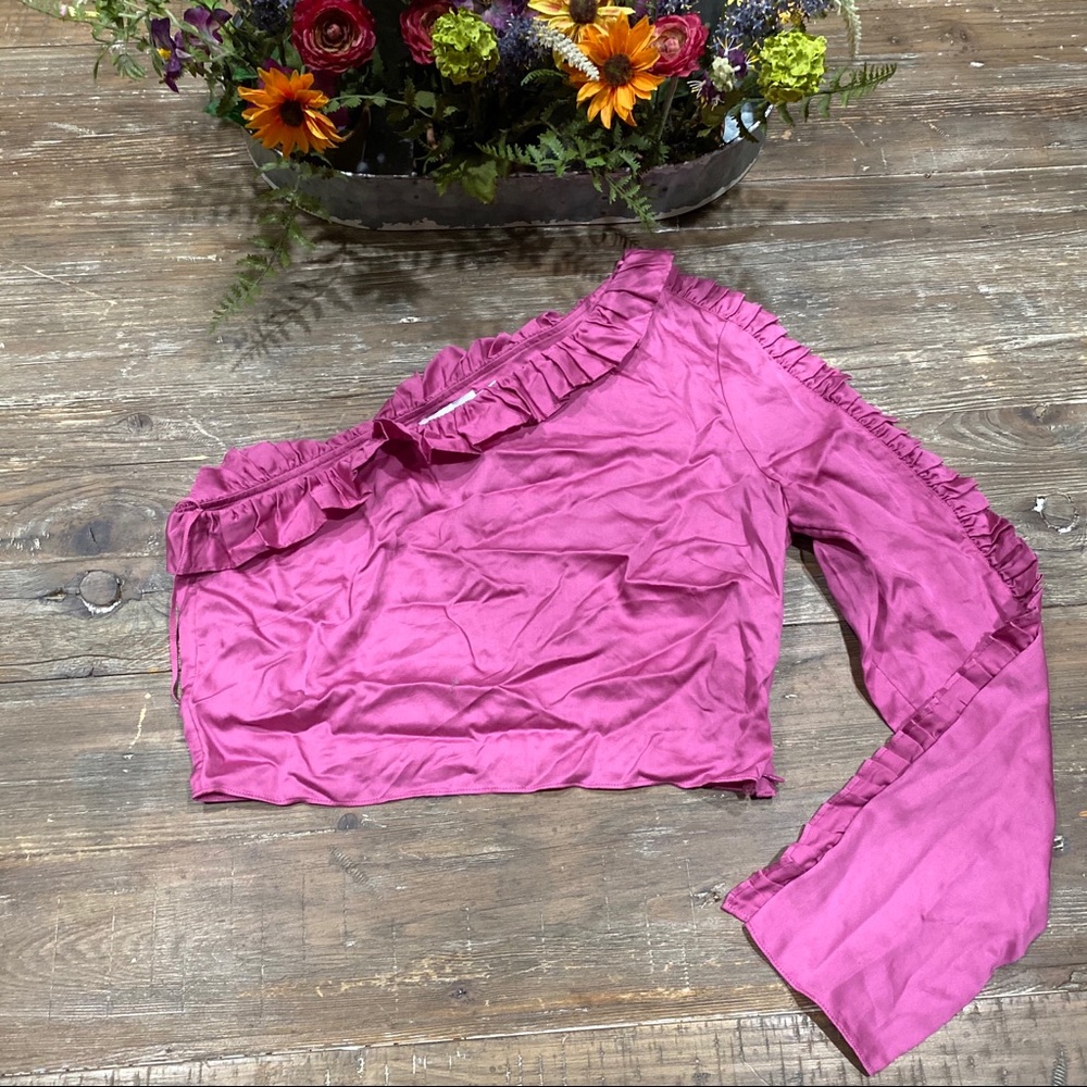 Los Angeles Atelier & other stories pink crop top